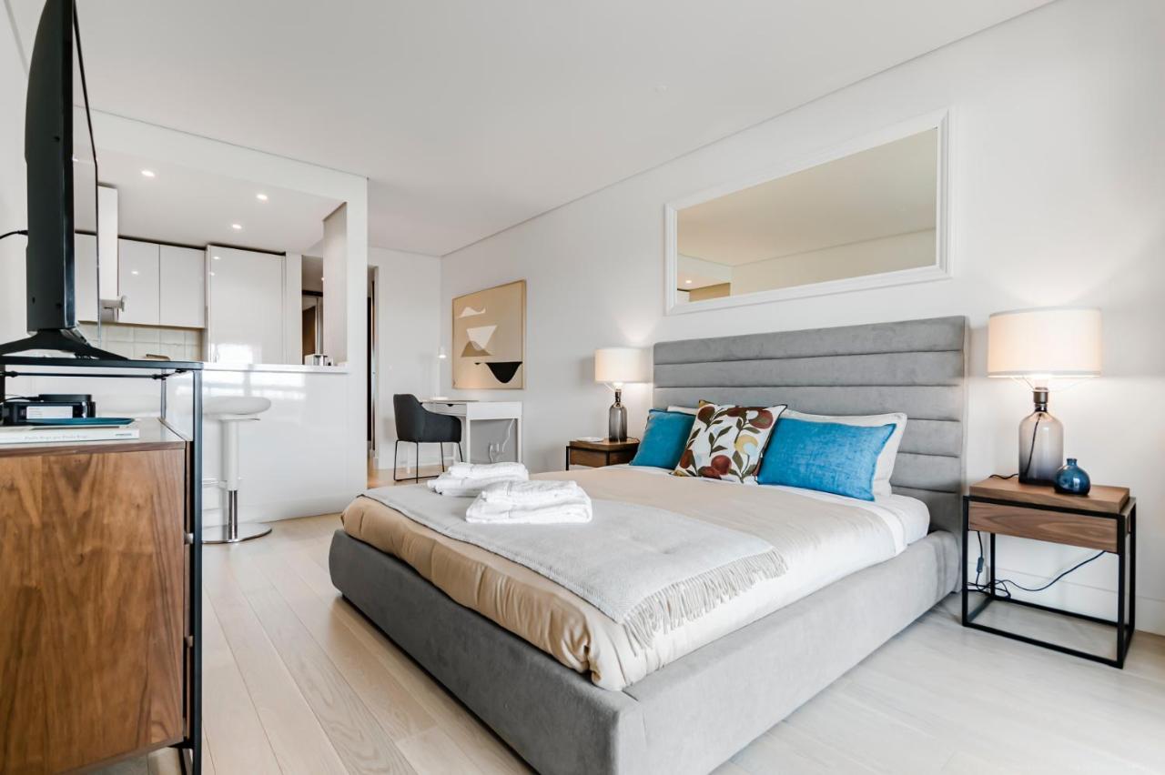 Studio In Cascais -Sea View -Pool Экстерьер фото